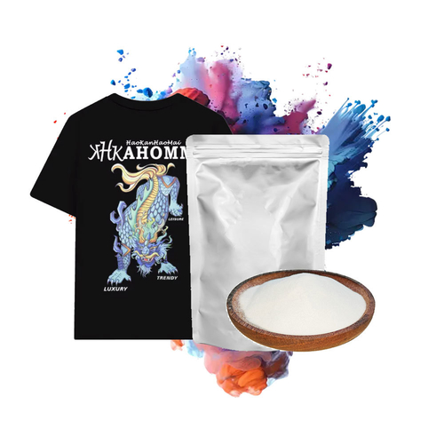 DTF yang ramah lingkungan Adhesive Powder Non-Toxic Bisa dicuci 60°C Fast 8s Press