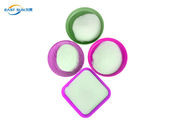 Harga bagus White Copolyester PES Powder Hot Melt Adhesive Powder Untuk Sablon Sutra on line