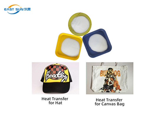 Harga bagus Serbuk Tpu Transfer Hot Melt Putih yang Sangat Elastis Serbuk Dtf untuk Pencetakan Kaos on line