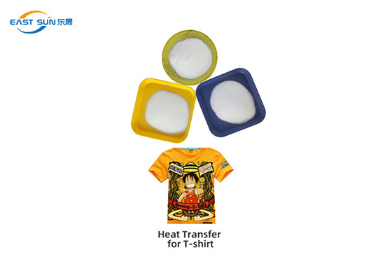 Harga bagus Tpu Hot Melt DTF Adhesive Powder Heat Transfer 1kg Soft White on line