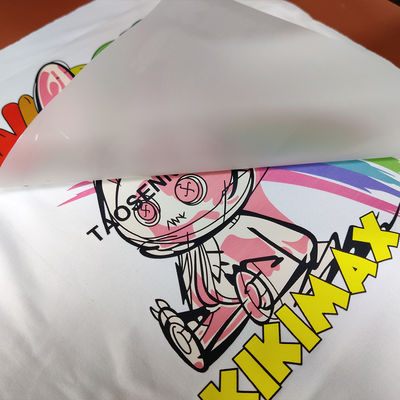 Harga bagus Sampel gratis Double Side Matte DTF 30cm 60cm Cold Peel Hot Peel Pet Film Dtf Roll on line