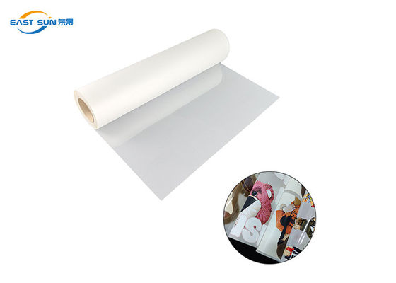 Harga bagus 30cm 60cm Heat Transfer PET Film dengan Double-Side Matte Length 100m Kind Single-Side Matte on line