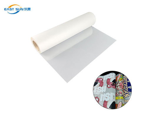 Harga bagus Percetakan Tekstil 30cm 60cm Heat Transfer Roll Pet Dtf Film untuk Pencetakan Tshirt on line