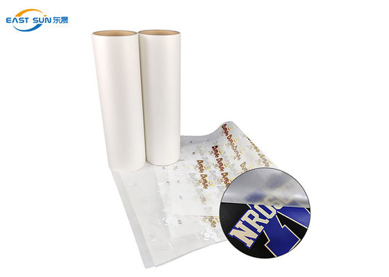 Harga bagus Hot Peel Single Side Matte Heat Transfer PET DTF Film DTF Printing Film Sampel Gratis on line