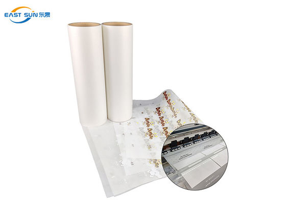 Harga bagus Pencetakan DTF 30cm 33cm 60cm Hot Peel Heat Transfer Film PET DTF Film Roll on line