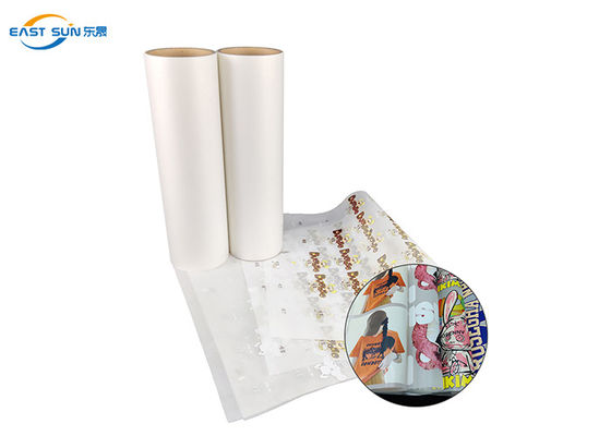 Harga bagus Clothes DTF Printing Printer Double Side Matte Instant Peel DTF PET Film Roll on line