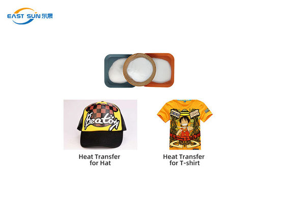 Harga bagus Bubuk Perekat Hotmelt Lembut Tahan Cuci 40C-60C untuk Pencetakan DTF on line