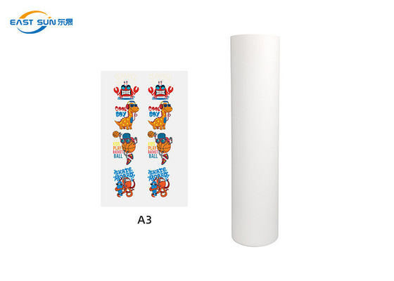 Harga bagus 0.075mm PET Film DTF Transfer Paper Double Sides Matte Printing on line
