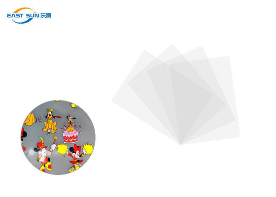 Harga bagus Cold Peel DTF PET Transfer Film Ukuran Kustom A3 A4 30cm 60cm DTF Printing Film​​ on line