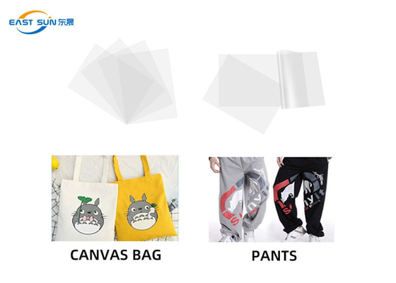 Good price Cool Peeling Single Sided Matte Heat Transfer PET Film Untuk Pencetakan DTF 30CM 33CM 60CM on line