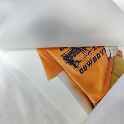Good price 0.075mm 60cm Hot Peeling Cool Peeling Pet Dtf Transfer Film untuk Printer DTF on line