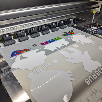 33cm 60cm 30cm Double Side Matte Hot Peel Cool Peel Pet Film Transfer Panas Dtf Film Roll Untuk Kain
