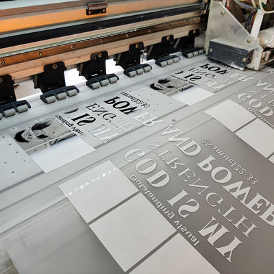 Good price 0.075mm 60cm 100m Double-sided Pet Dtf Film Heat Transfer Film untuk Dtf Printing on line