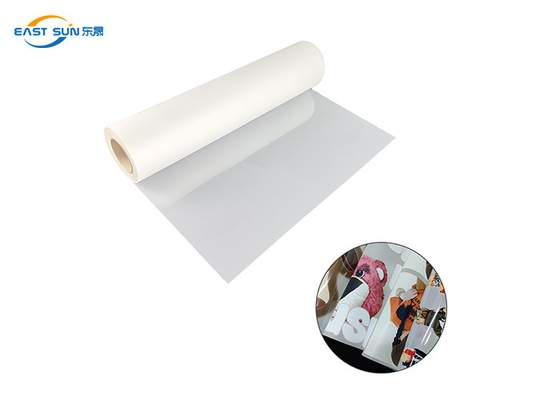 Good price 30cm 60cm Heat Transfer PET Film dengan Double-Side Matte Length 100m Kind Single-Side Matte on line