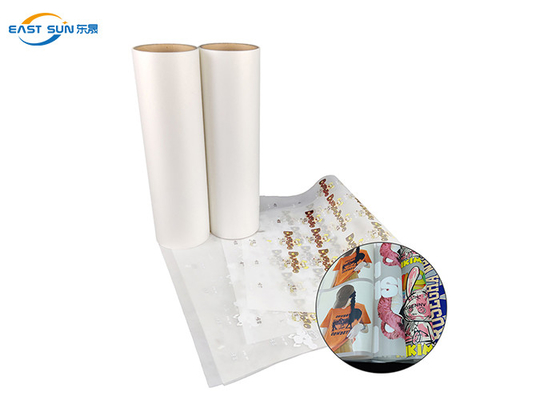 0.075mm Ketebalan Dtf Printing Film Untuk Industri Garment
