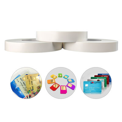 Harga bagus Tuning Hot Melt Adhesive Tape untuk Aplikasi Laminasi Kartu Bank dan Kartu SIM on line